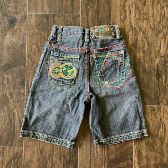 Coogi Gray Denim Shorts - Picture 4 of 6